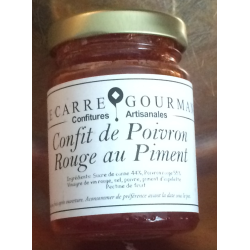 Confit de Poivron rouge au Piment