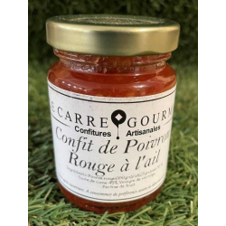 Confit de Poivron rouge à l'Ail