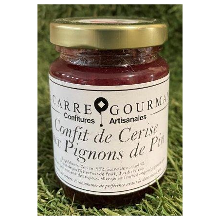 Confit de Cerise aux Pignons de Pin