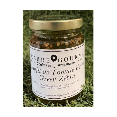 Confit de Tomate Verte Green Zébra