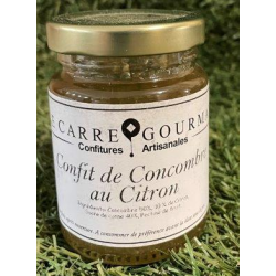 Confit de Concombre au Citron