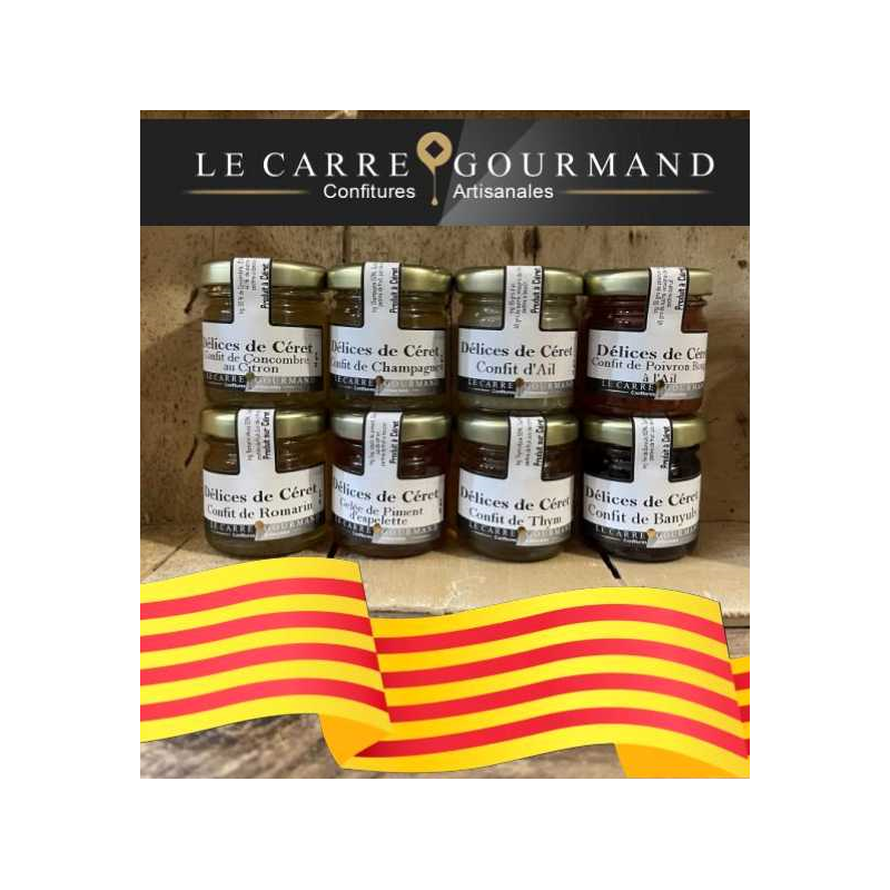 1 Offre découverte de confits 8 pots (45grs net) 1 Offre découverte de confits 8 pots (45grs net)