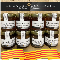 1 Offre découverte de tartinables et gelées 8 pots (45grs net)